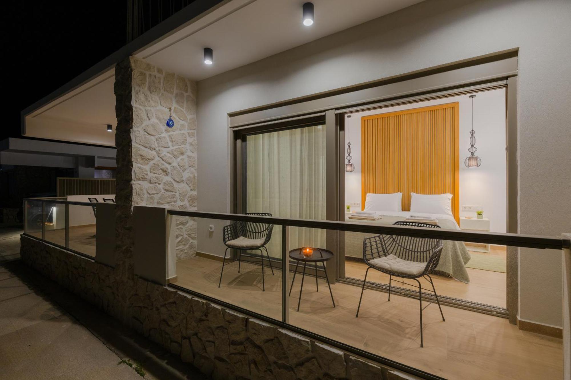 Villa Ikia Seascape At Stegna Archangelos  Exterior foto